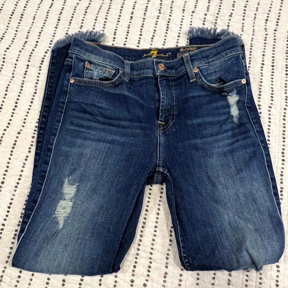 Vguc 7 for all man kind ankle skinnys
